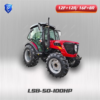 LSB -50-100 HP Farm barato 4wd 4x4 mini tratores agrícolas agricultura